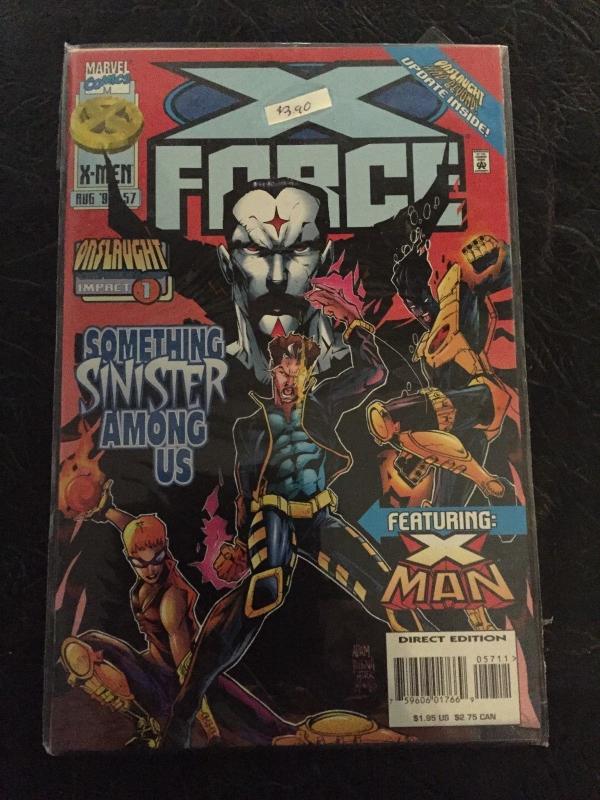 X-FORCE / X-FORCE-DELUXE / LOT OF 9 TOTAL / MARVEL--1990's