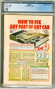 MAD #1 (1952) CGC 4.5! OW Pages!