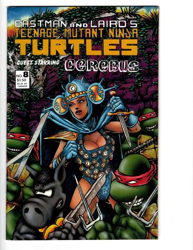 Teenage Mutant Ninja Turtles # 8 NM- Mirage Studios Comic Book Eastman Laird RM2