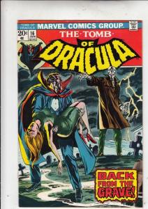 Tomb of Dracula 16 strict VF/NM 9.0 High-Grade  ~~pay 1st shipping fee!!    A