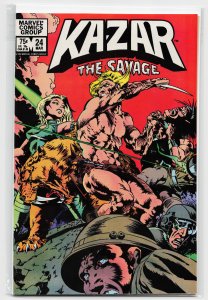 Ka-Zar the Savage #24 (1983) Ka-Zar