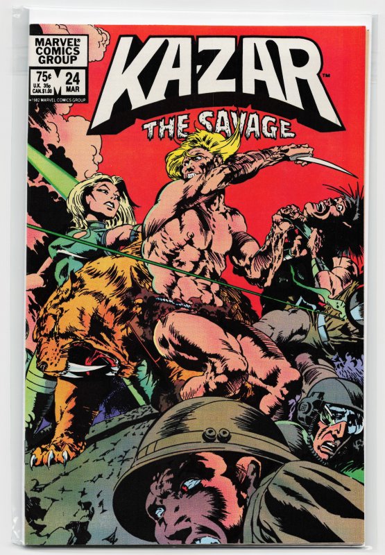 Ka-Zar the Savage #24 (1983) Ka-Zar