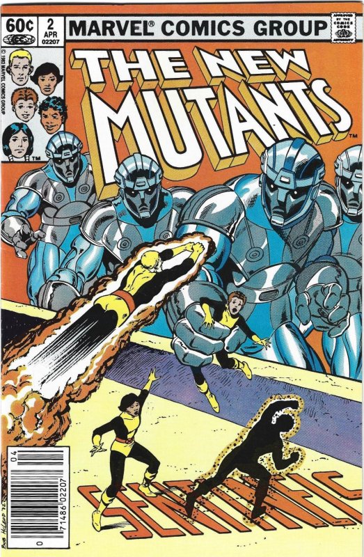 The New Mutants #2 (1983) | Comic Books - Bronze Age, Marvel, Superhero