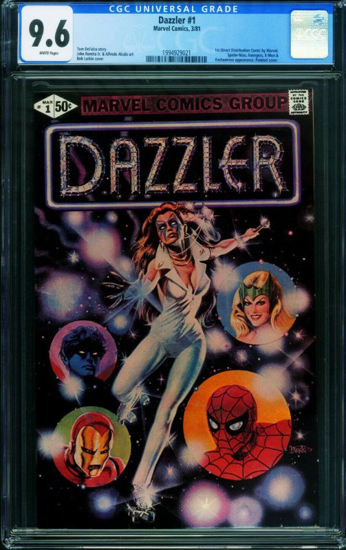 Dazzler #1 CGC 9.6 First issue 1981- Marvel Comics- 1994929021