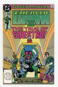 Green Lantern: Emerald Dawn II #6 Keith Giffen Guy Gardner Sinestro NM
