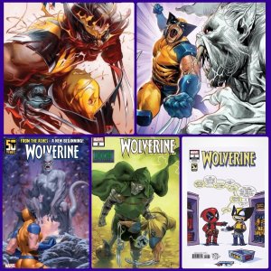 ?? Wolverine #2 ? [5 Pack] Includes 1:25 Doom Yoon Young PRESALE 10/16 ??