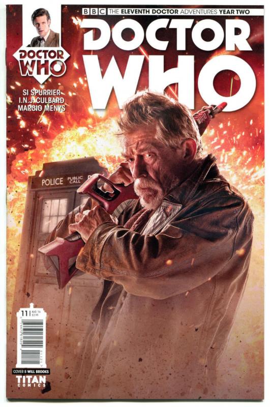 DOCTOR WHO #11 B, NM, 11th, Tardis, 2015, Titan, 1st, more DW in store, Sci-fi