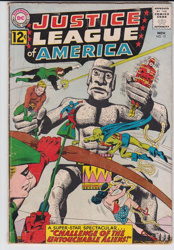 Justice League of America #15 (Nov 1962, DC) VG/FN Condition