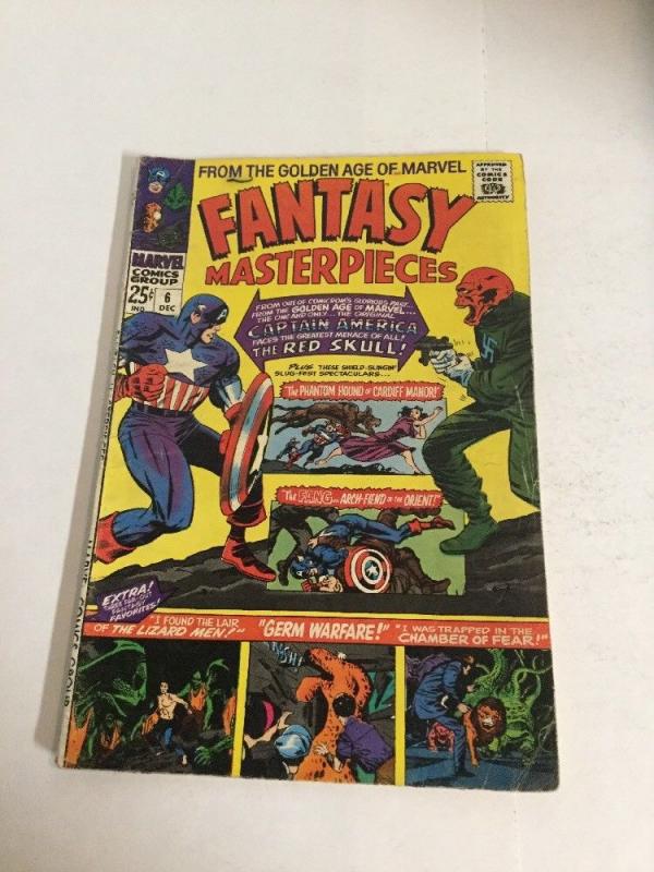 Fantasy Masterpieces 6 Gd+ Good+ 2.5 Silver Age