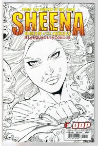 SHEENA QUEEN of the JUNGLE 5, NM, Sketch Variant limited, more indies in store