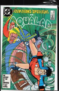 Teen Titans Spotlight #10 (1987) Aqualad