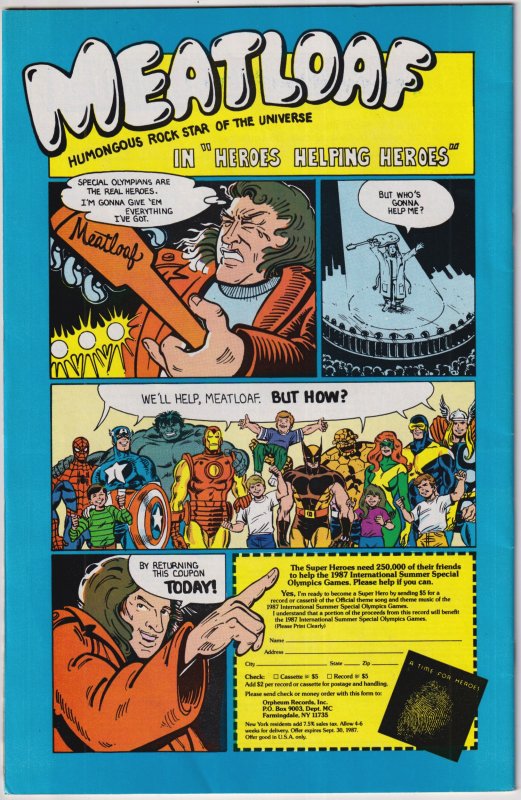 Web of Spider-Man #32 (1987) Spider-Man