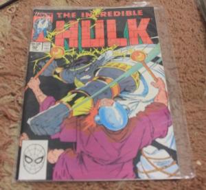 incredible hulk comic # 352   marvel+ MR FIXIT grey hulk vegas 