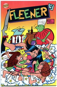 FLEENER #3, VF/NM, Zongo Comics, Mary Fleener, Bongo, 1996,more in store