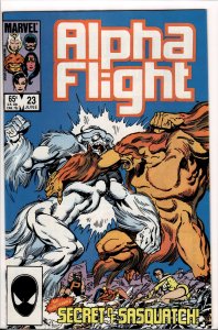 Alpha Flight #23 (1985) Alpha Flight