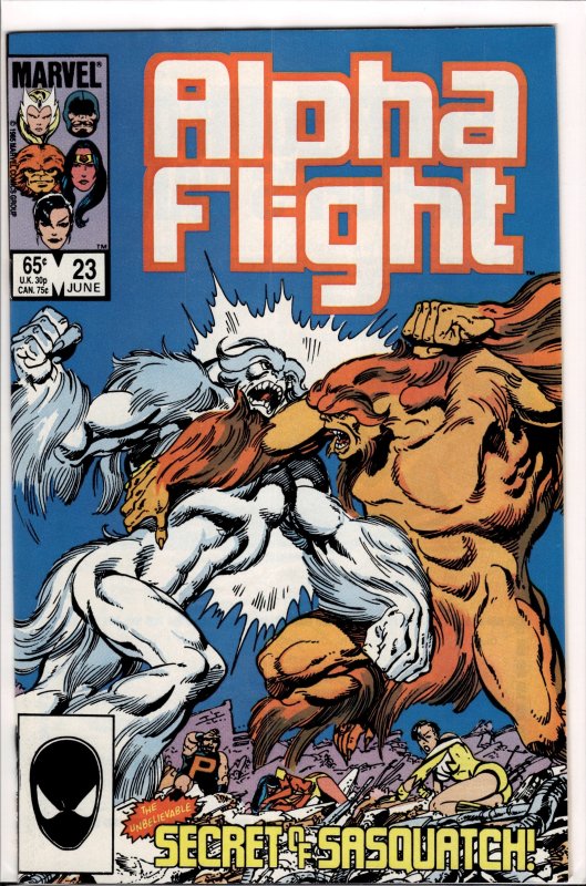Alpha Flight #23 (1985) Alpha Flight