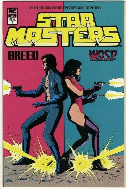 Starmasters #1 Breed/W.O.S.P.- Americomics AC Comics - March 1984
