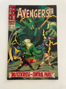 Avengers # 45 NM- Marvel Silver Age Comic Book Thor Hulk Iron Man 4 LI3