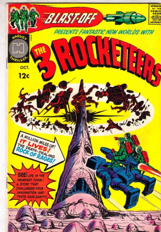 Blast Off, the Three Rocketeers #1 (Oct-65) NM- High-Grade The Three Rocketee...