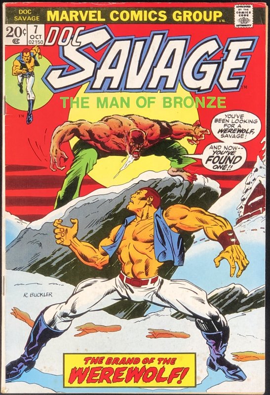 Doc Savage #7 (1973) FN