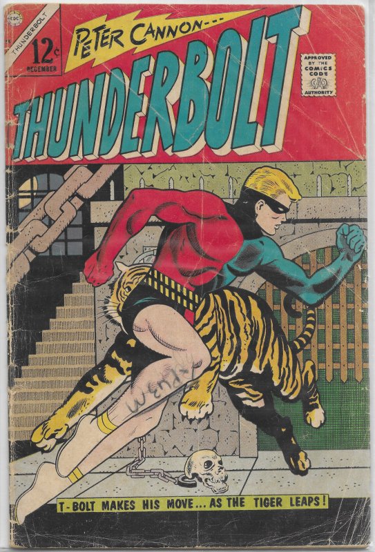 Thunderbolt (Charlton) #55 GD Peter Cannon, Morisi