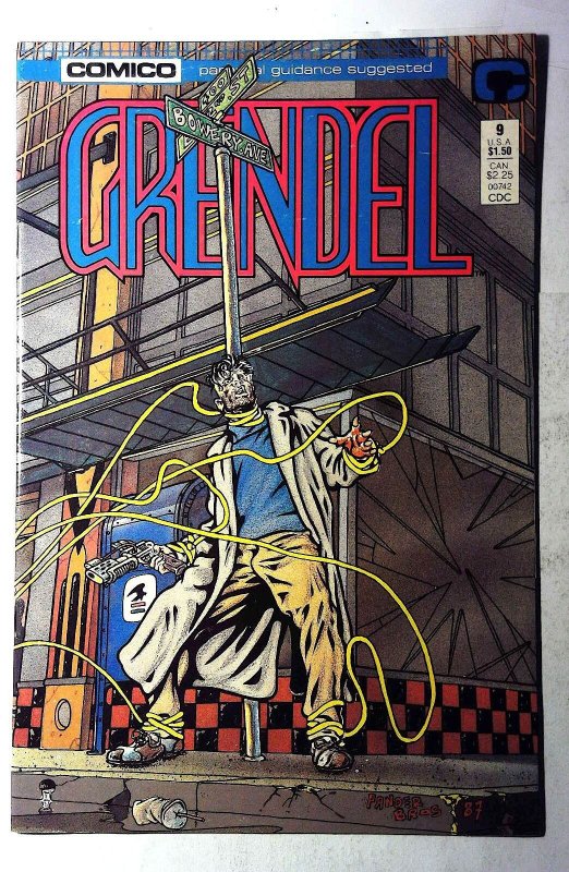 Grendel #9 (1987) Comico Comics 1st Print Comic Book