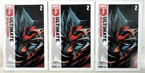 Ultimate Wolverine Lot of 3 #2 x3 (2025) Marvel Comics NM 1st Print Comic Books