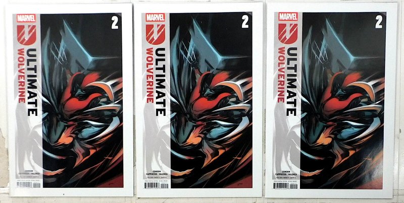 Ultimate Wolverine Lot of 3 #2 x3 (2025) Marvel Comics NM 1st Print Comic Books