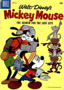 Mickey Mouse (Walt Disney's) #54 GD ; Dell | low grade comic June 1957 Goofy
