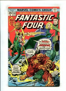 FANTASTIC FOUR #160 (7.0) IN ONE WORLD AND OUT THE OTHER!! 1975