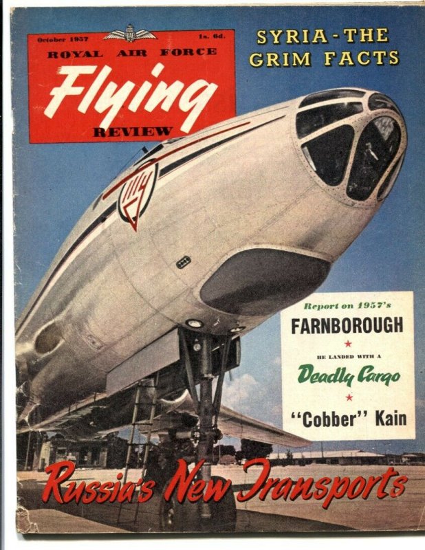 Royal Air Force Flying Review October 1957- Cobber Kain