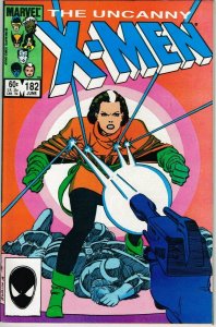 Uncanny X-Men #182 (1963) - 8.0 VF *Madness/Nick Fury*