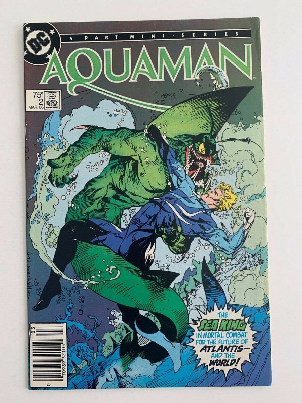  Aquaman #2 Mini Series DC Comics March 1986 NM