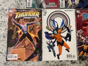 5 Thunder Agents DC Comic Books # 2 3 4 6 7 Batman Flash Superman Arrow 40 J854