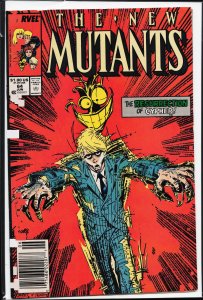 The New Mutants #64 Newsstand Edition (1988) New Mutants