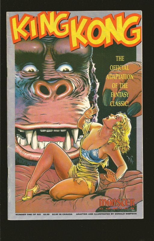 Monster Comics King Kong #1 February (1991)