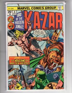 Ka-Zar #8 (1975) 7.5-8.0 Bronze Age Mighty Marvel !!! / ID#22
