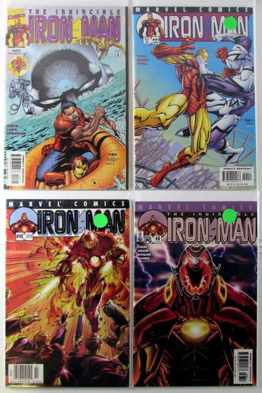 Iron Man Lot of 4 #23, 41, 45, 48 (1999) Marvel Comics 3rd Series 1st Print