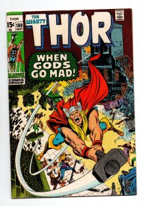The Mighty Thor #180 - Thor - Loki - Neal Adams - 1970 - FN