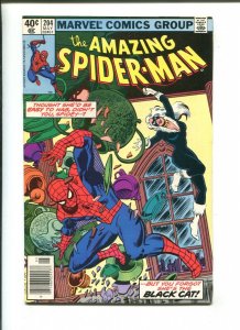 AMAZING SPIDER-MAN #204 - BLACK CAT The Fisherman Collection (9.2) 1980