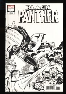 Black Panther #1 NM+ 9.6 1:1000 Jack Kirby Remastered Sketch Variant