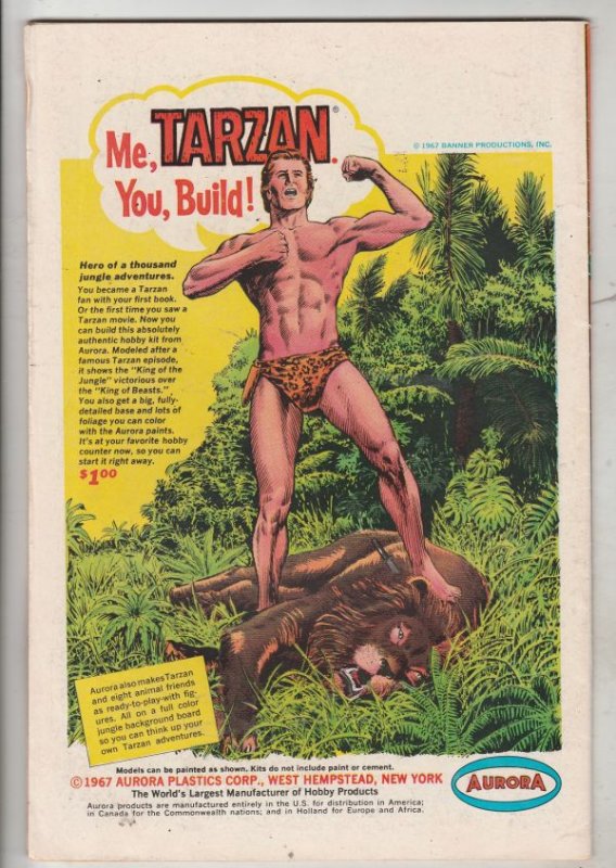 Flash, The #174 (Nov-67) FN/VF Mid-High-Grade Flash