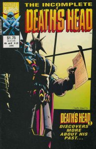 Incomplete Death's Head, The #6 VF/NM; Marvel UK | save on shipping - details in