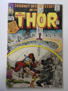 Journey into Mystery #111 (1964) VG Condition stamp on 1st page