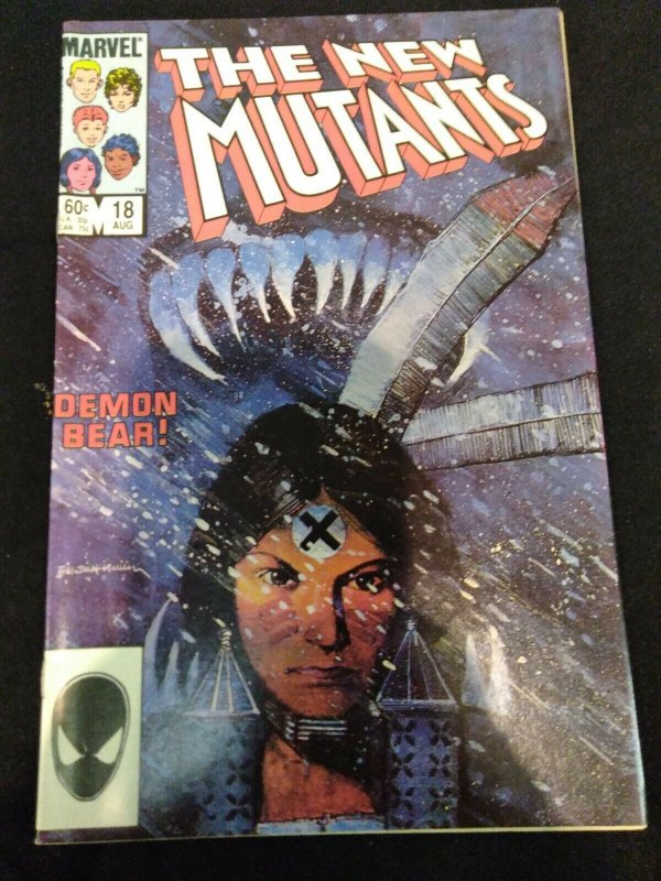The New Mutants #18 NM- 1984