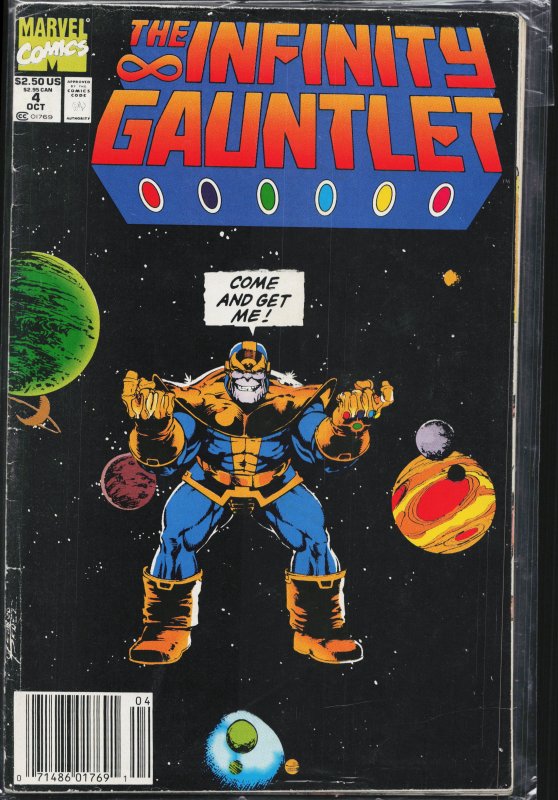 The Infinity Gauntlet #4 (1991)