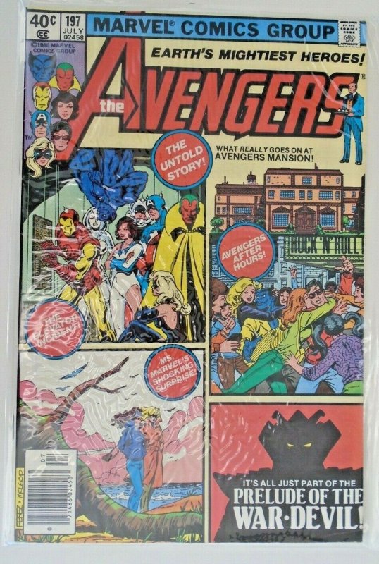 *Avengers #197-200 (4 books) with FREE Shipping!