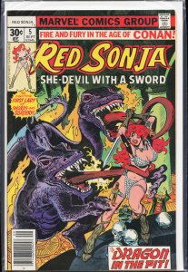 Red Sonja #5 (1977) Red Sonja