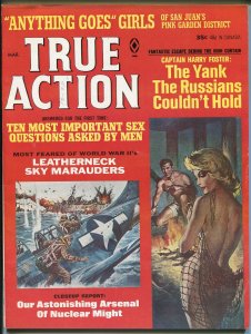 True Action  3/1966-Atlas-spicy blond-Kunstler-Sue Weston-pulp-FN