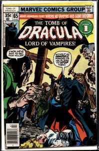 Tomb of Dracula #65 (1978) Tomb of Dracula